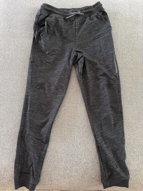 all in motion Black Heather Kids Jogger Sweatpants Size M (8/10)